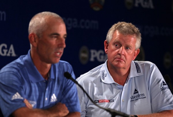 The captains of the 2010 Ryder Cup