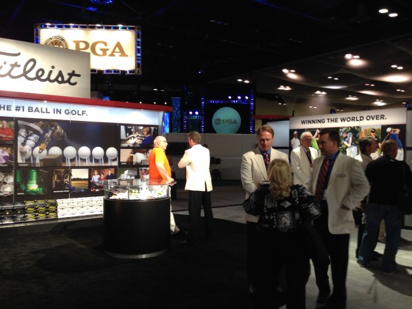 Titleist booth at 2014 PGA Merchandise Show