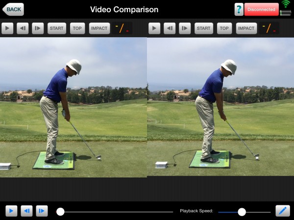 OFG is on the Right. CFG is on the Left.  The different grip changes the arm positioning at set up. 
