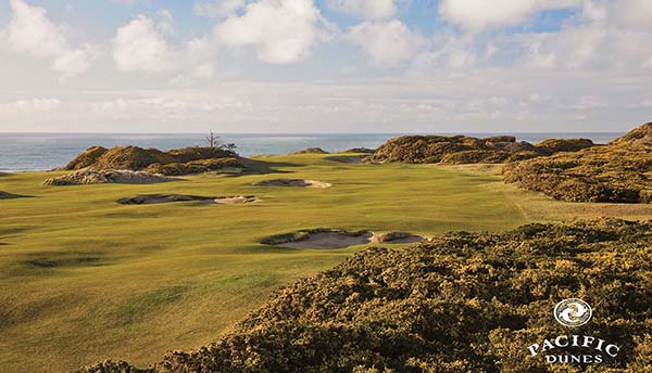 Pacific Dunes was named the No. 2 public course by Golf Digest.