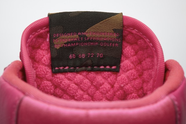 Michelle Wie’s pink Nike Blazer golf shoes and rainbow hair – GolfWRX