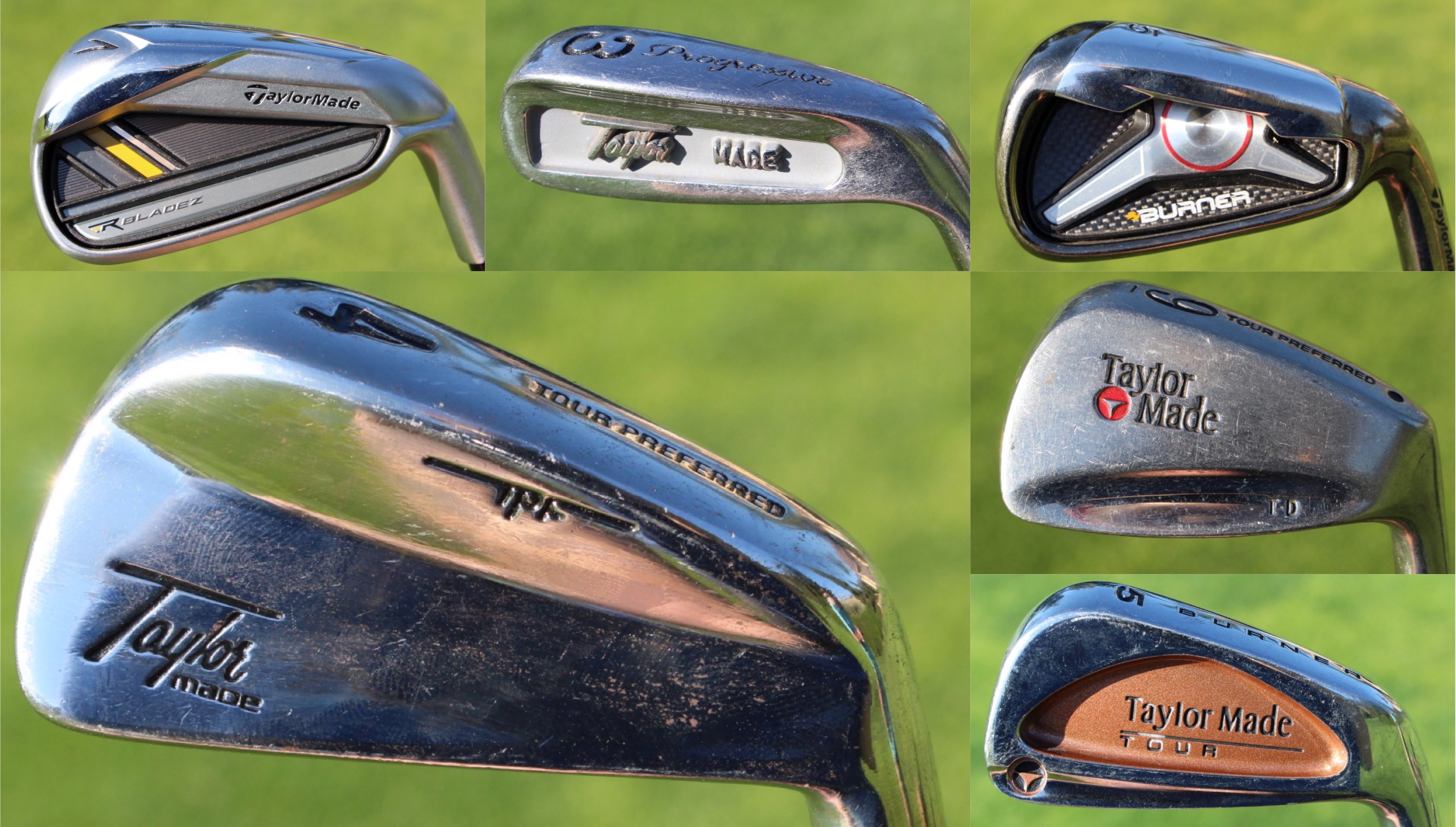 Photos of TaylorMade irons from the last 35 years – GolfWRX