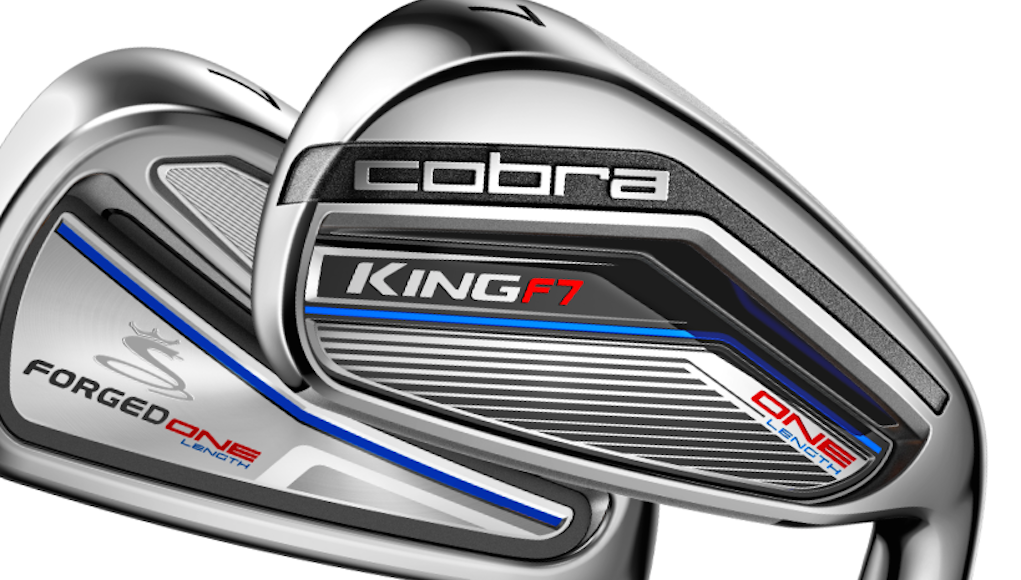 Single-length irons go mainstream with Cobra's new King F7, King
