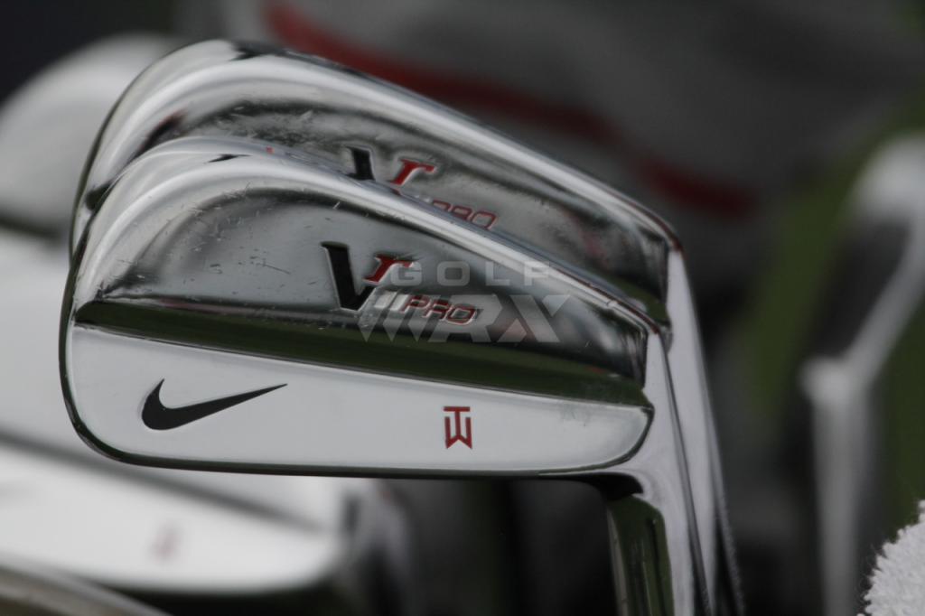Tiger Woods' VR Pro Irons. 