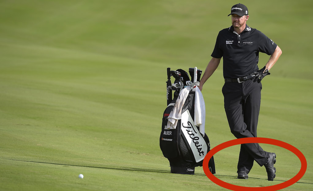Jimmy Walker sporting the HyperFlex 2.0 shoes at the SBS Tournament of Champions
