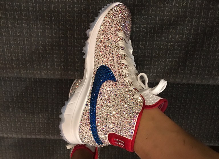Take that, Michelle Wie! Rickie Fowler's custom Presidents Cup shoes –  GolfWRX