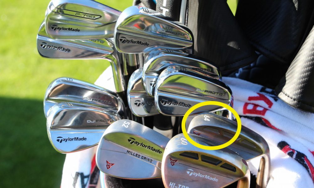 Why Dustin Johnson has a 64-degree TaylorMade Hi-Toe wedge in his ...