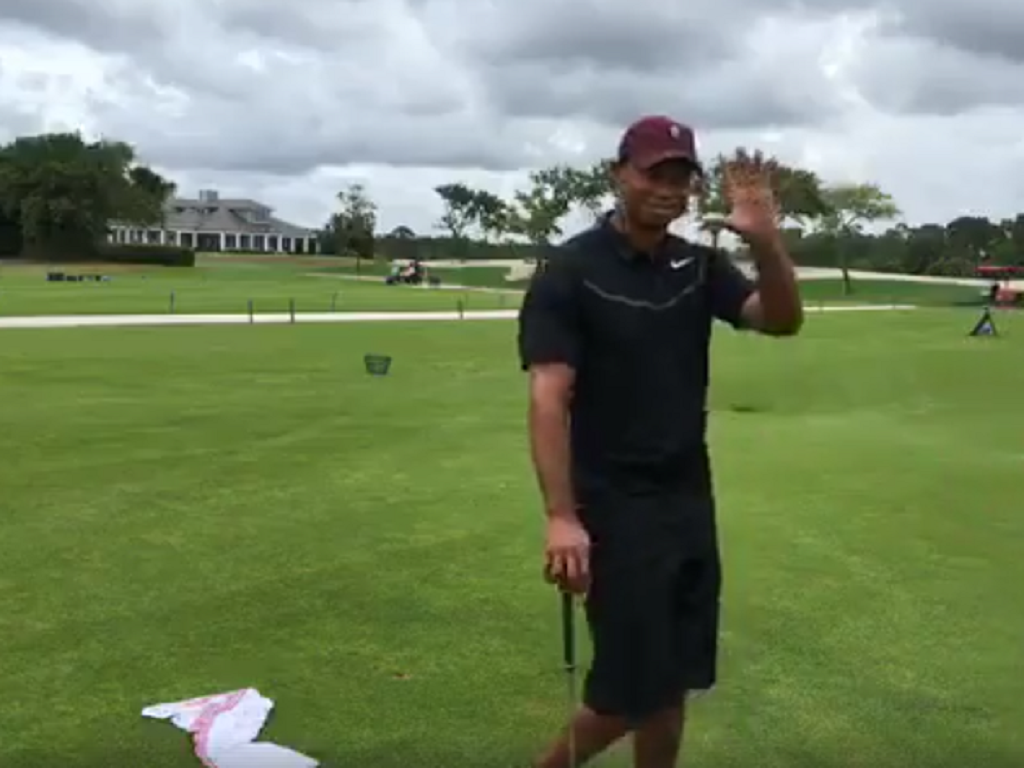 WATCH Tiger Woods on Facebook Live with Bridgestone Golf