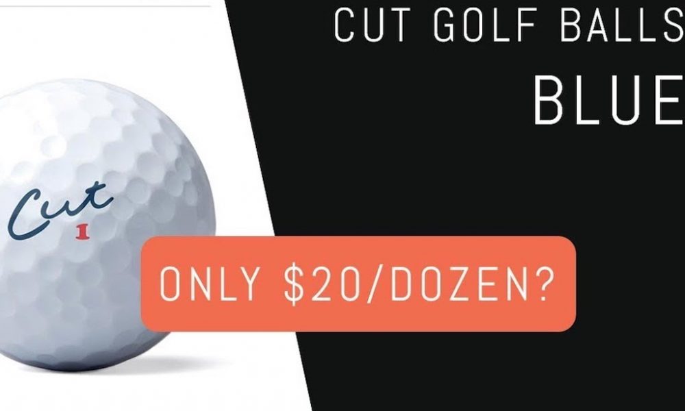 TXG: $20/dozen for a premium ball? Cut Golf balls (Blue) review 