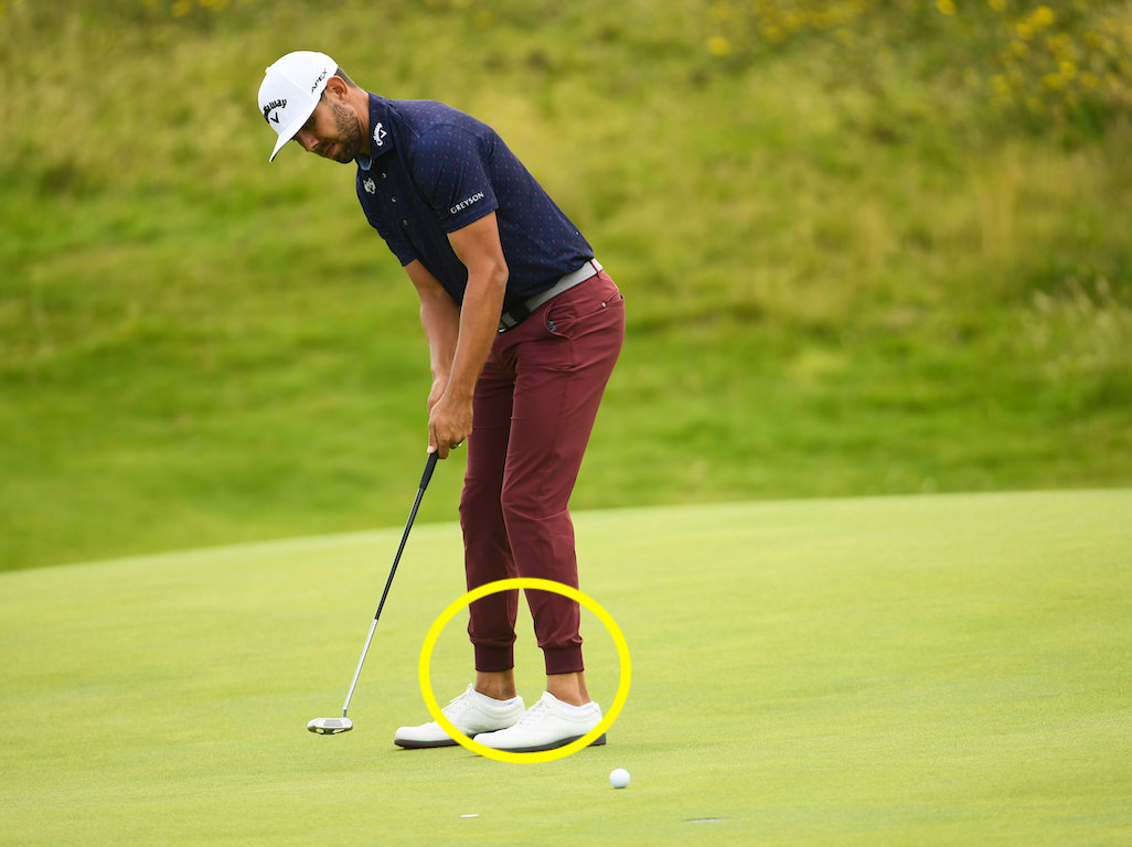 Erik van Rooyen's ankle-shy pants caused quite a stir at The Open