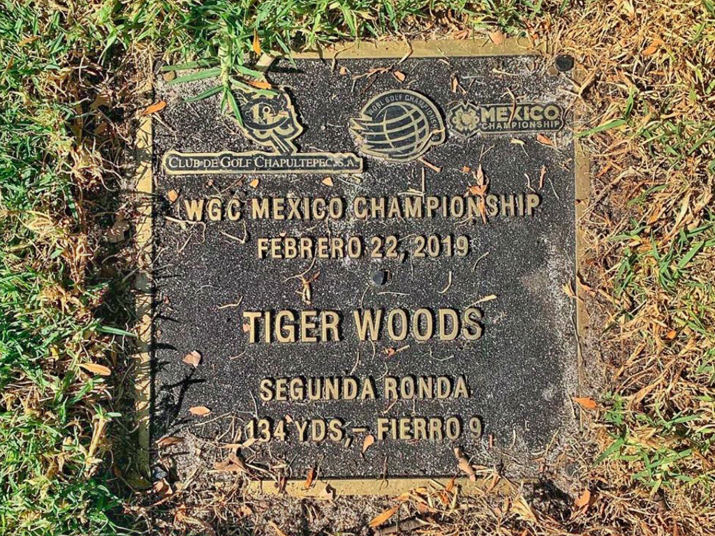 WGC-Mexico lays commemorative plaque for vintage 2019 Tiger Woods bunker  shot – GolfWRX