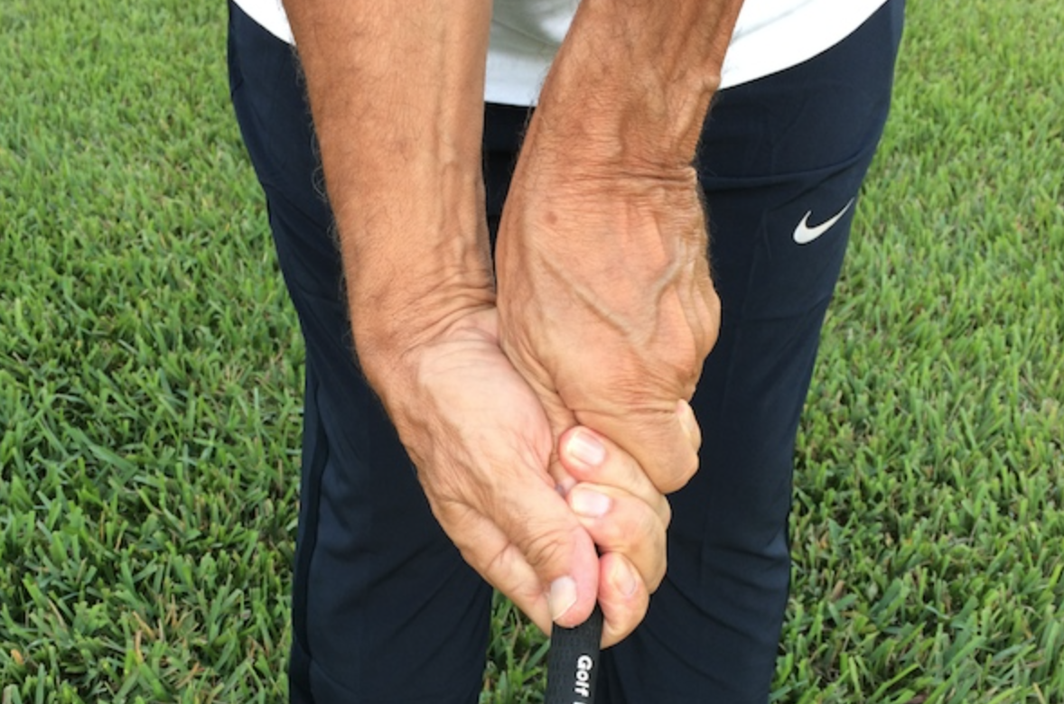 tour players with baseball grip