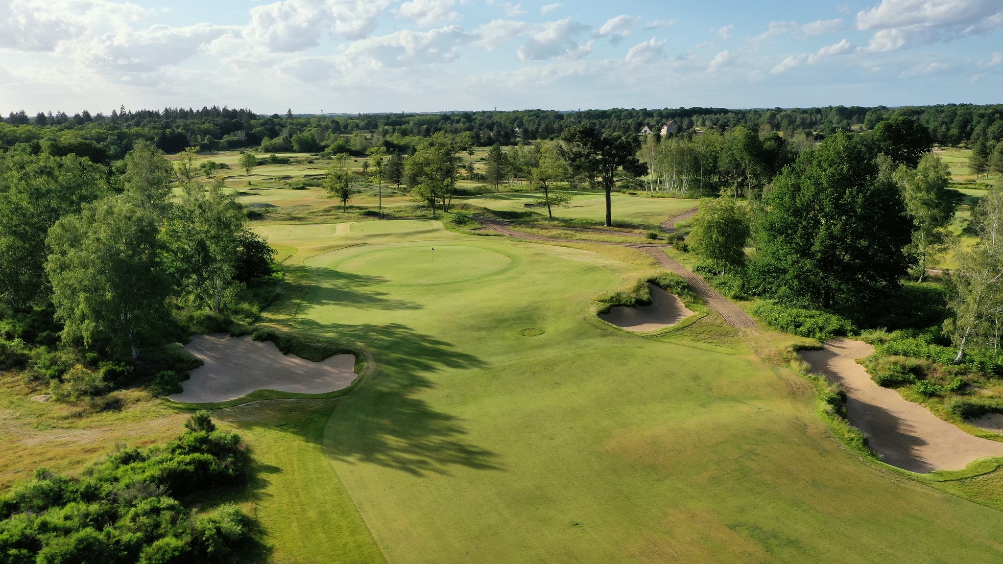 golf course aerial view