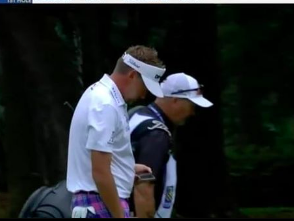 Ian Poulter live streams Formula One during final round of RBC Heritage