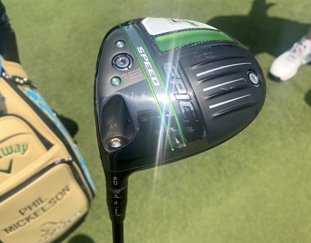 Details on Phil Mickelson's new Callaway Epic Speed Triple Diamond