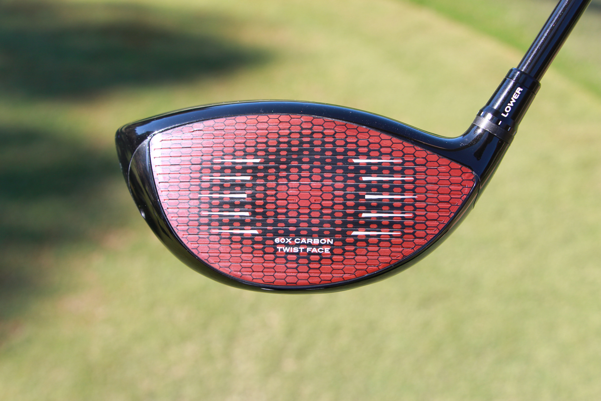 TaylorMade Stealth driver: Face view