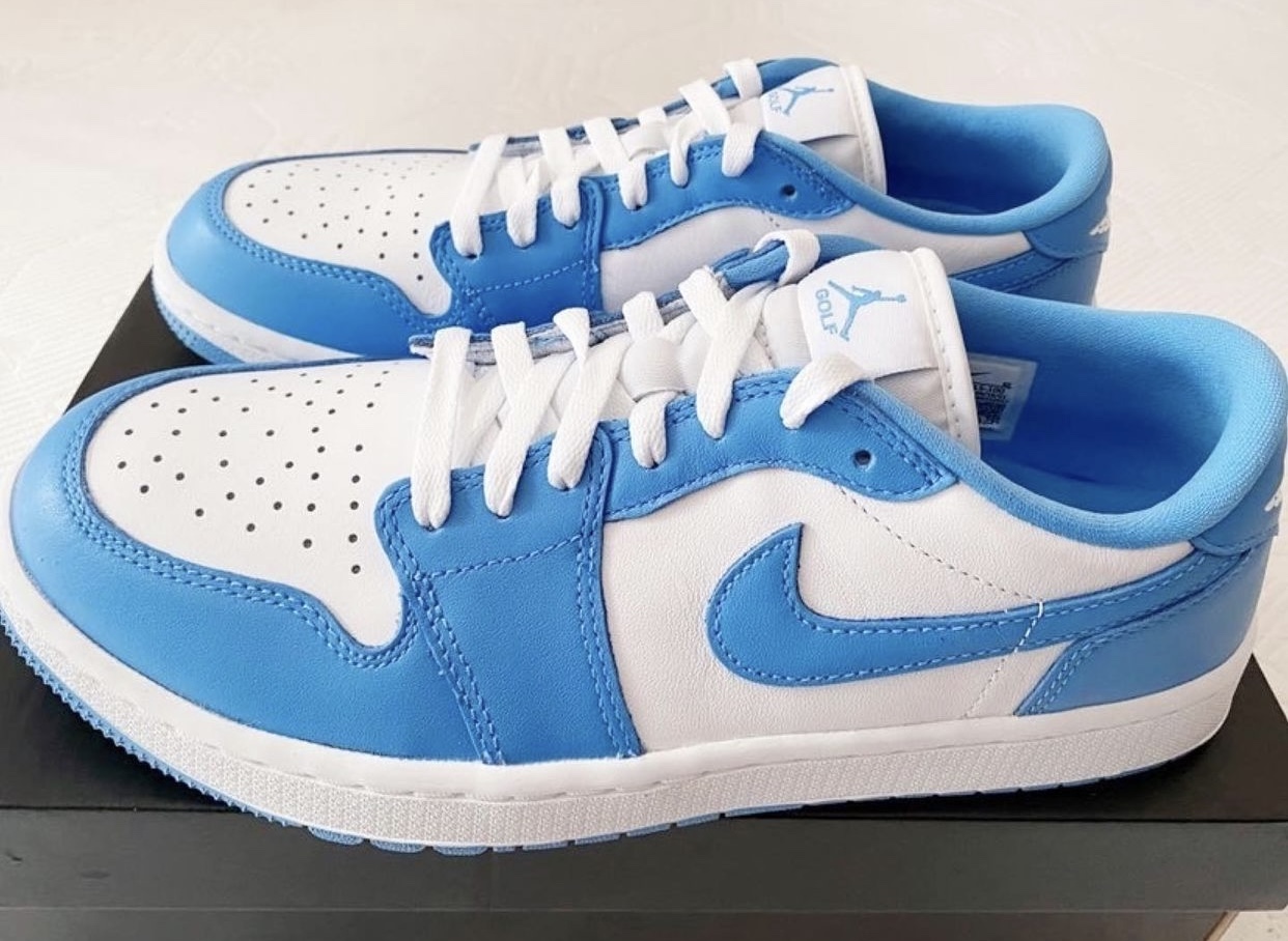 These new Jordan Low UNC Golf sneakers are going crazy! GolfWRX