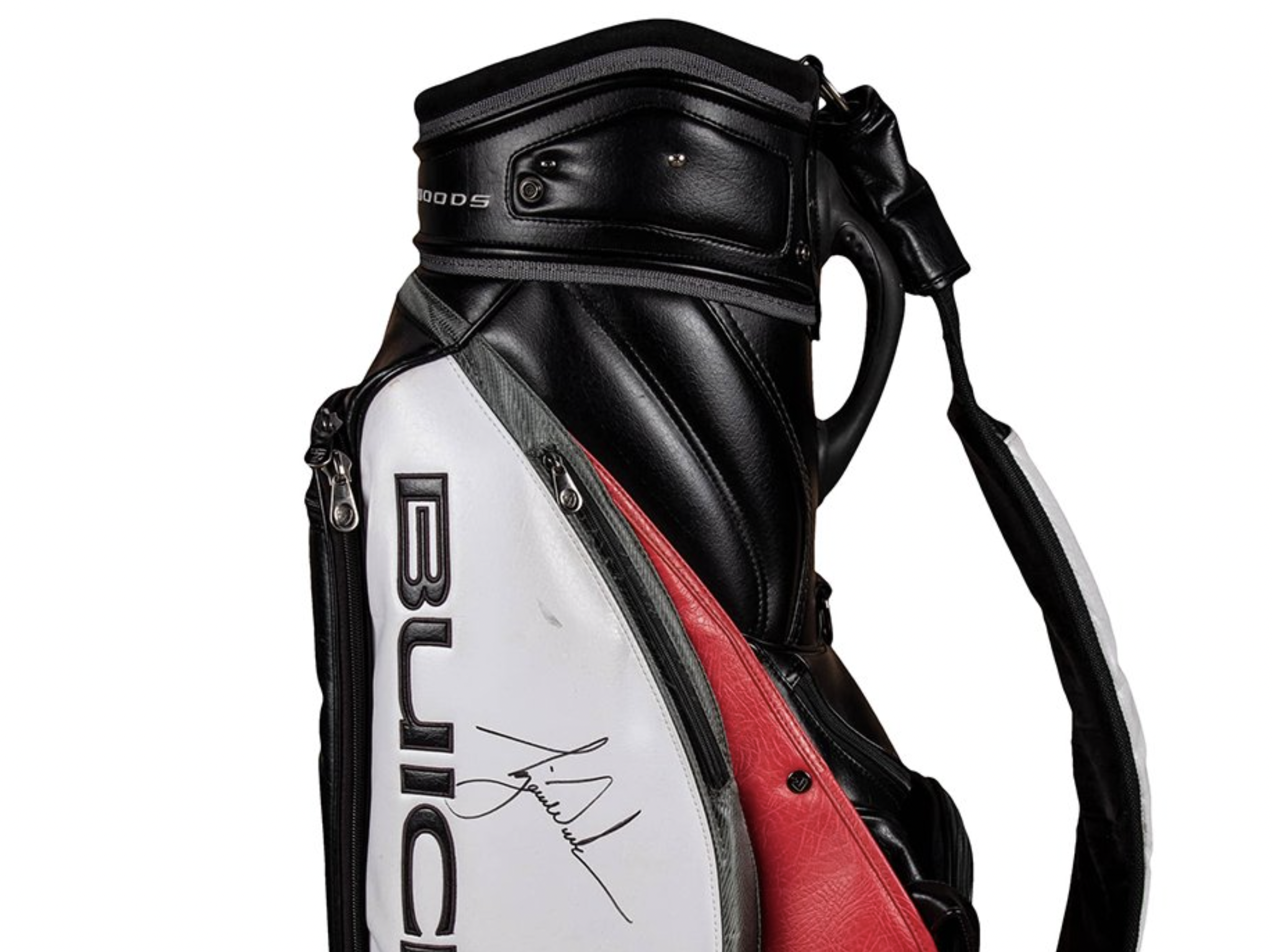 Woods tournament-used and signed Nike golf bag sells for record price GolfWRX