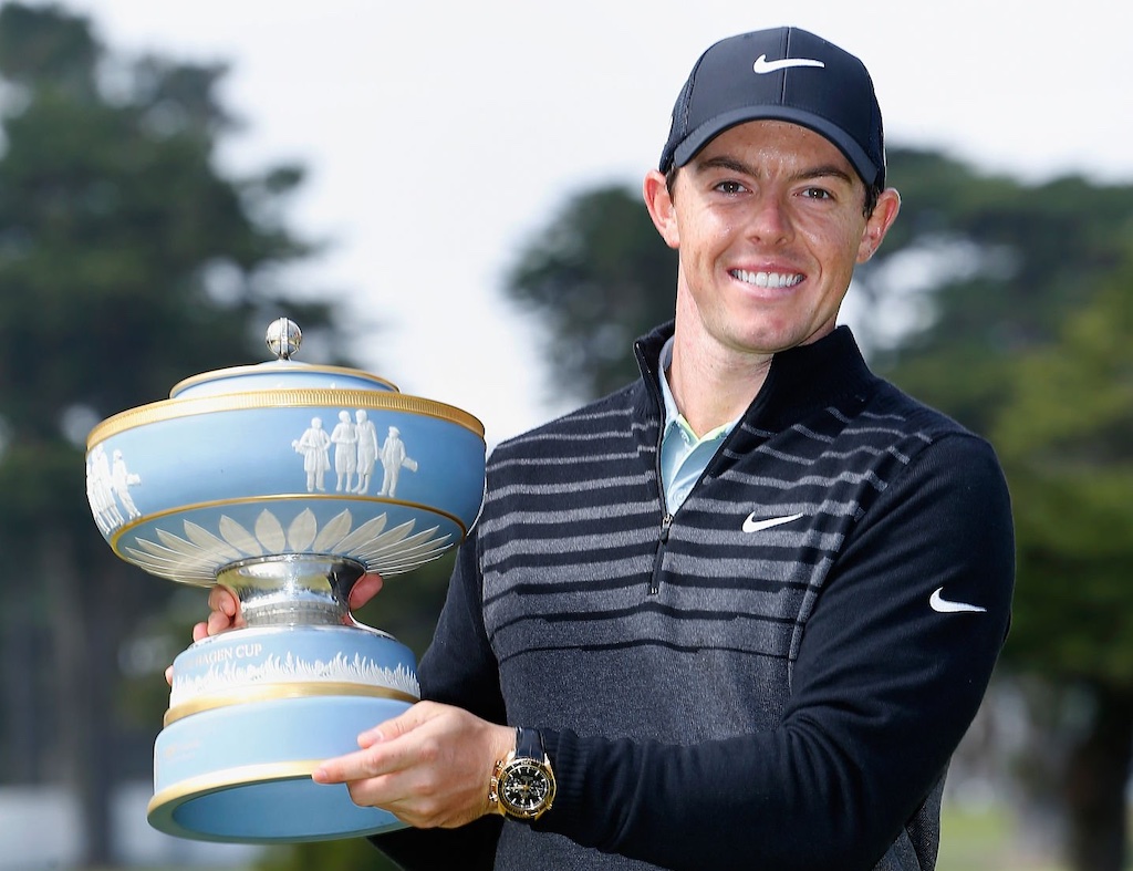 WOTW Time Machine Rory McIlroys Omega Seamaster Planet Ocean from the 2015 WGC Cadillac